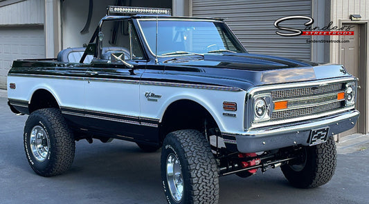 Lifted 1970 K5 Blazer Earns Builders Choice Award at GoodGuys 2023 Puyallup WA
