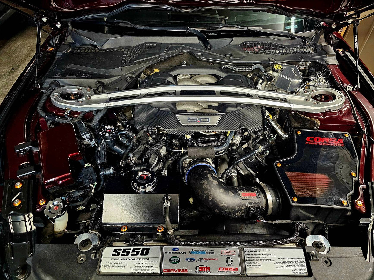 Gen 4 Coyote engine cover adapters