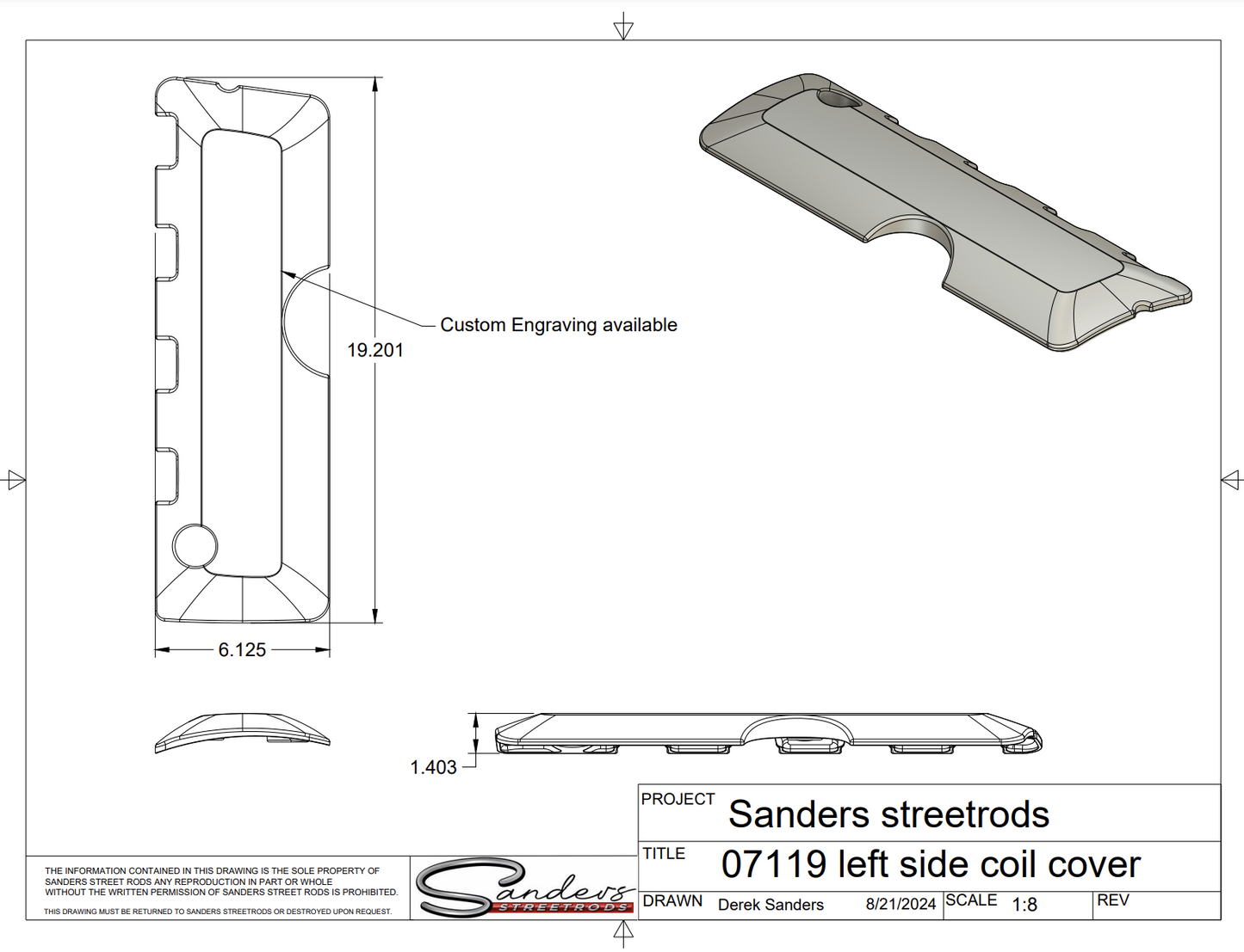 Custom Gen 2 Coyote Coil covers