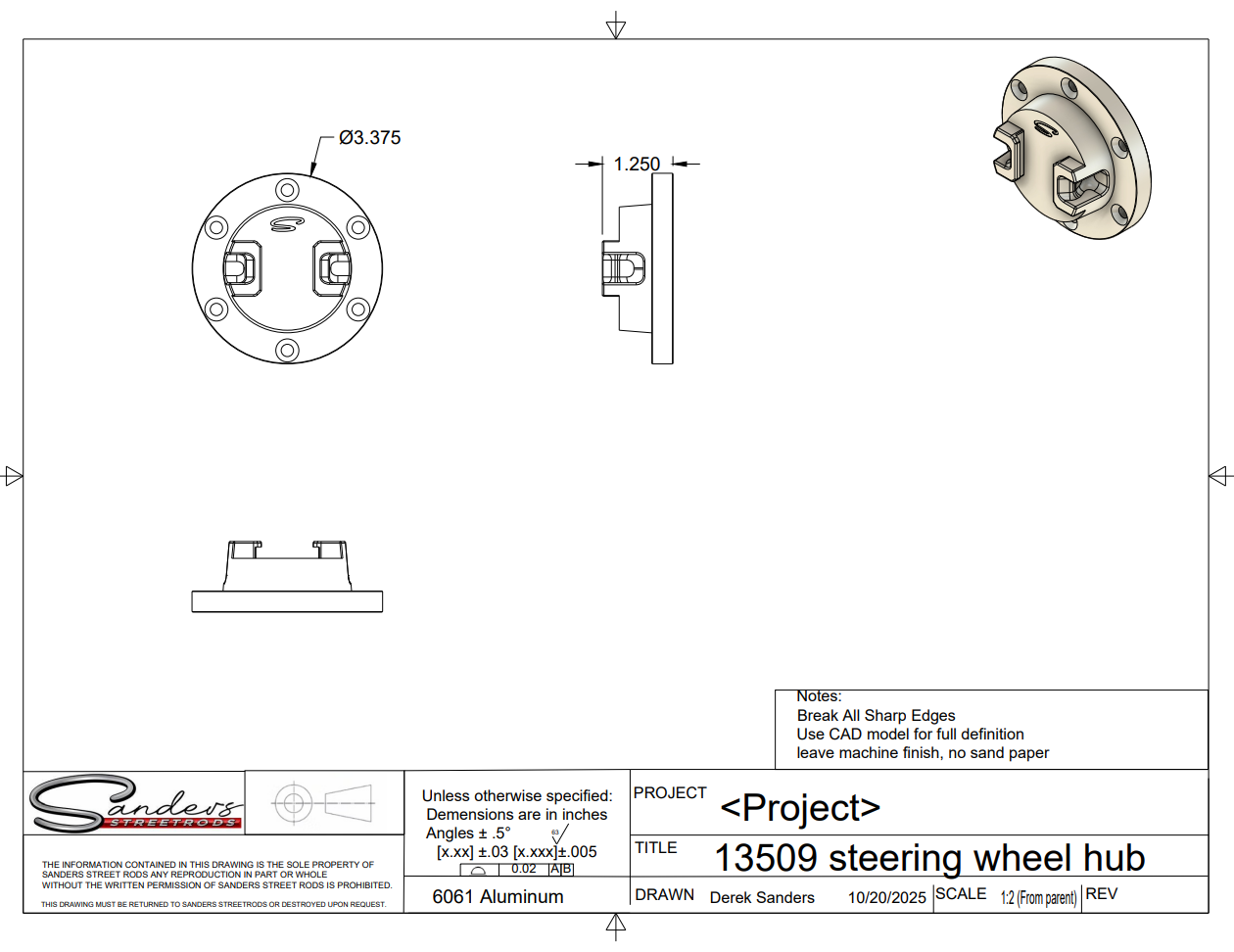 GT40 steering wheel hanger/go-pro mount