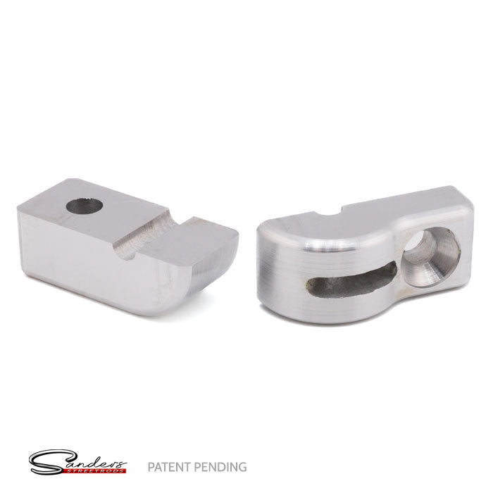U-Drill (5/32"-5/8") Universal Medium Billet Single Line Clamp (4 Pack)
