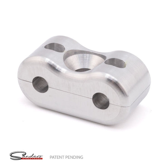 U-Drill (5/32"-5/16") Universal Small Billet Double Line Clamp (4 Pack)