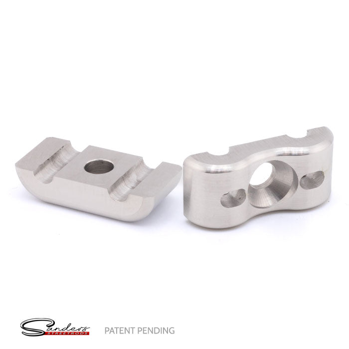 U-Drill (5/32"-5/16") Universal Small Billet Double Line Clamp (4 Pack)