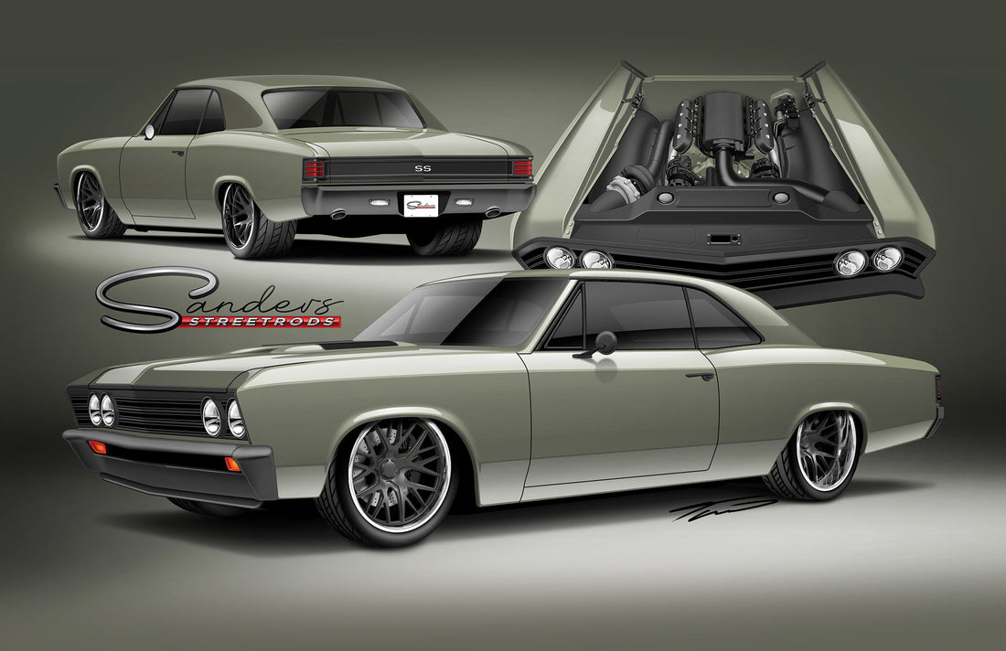 1967 Chevelle Transformed to Ultimate Modern Cruiser