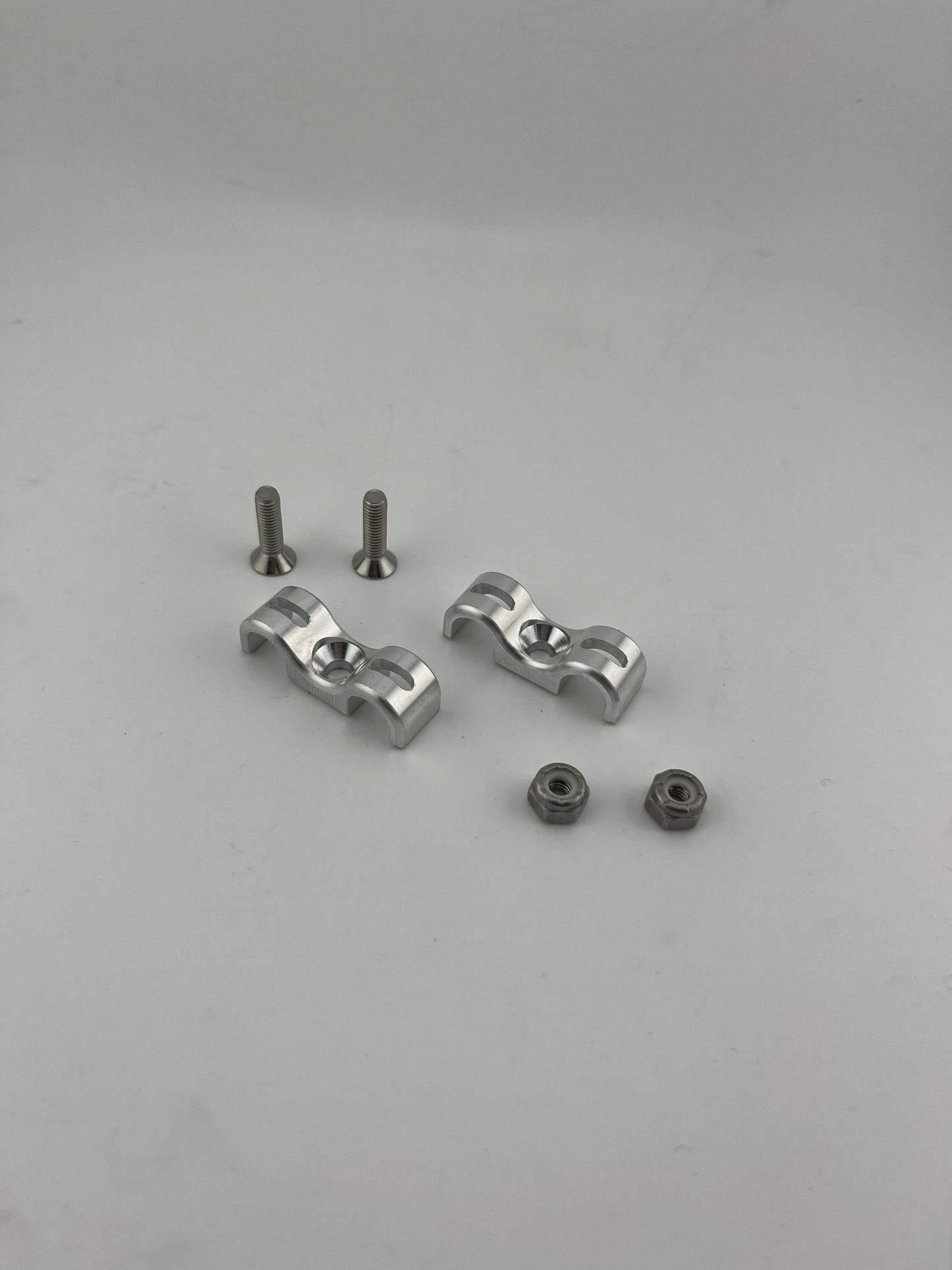 Pre-Drill (3/8) Double One Piece Line Clamp (2 pack)