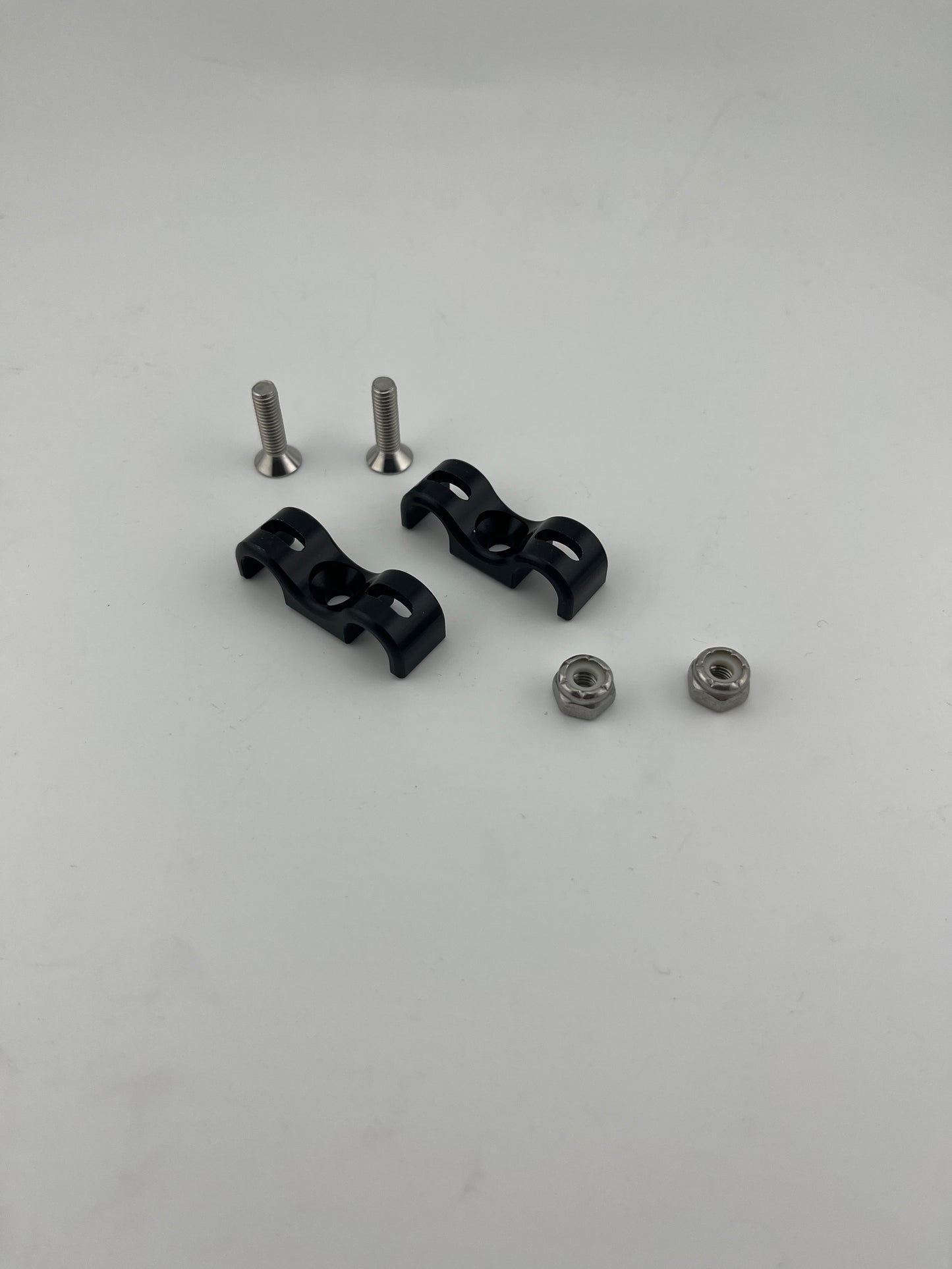 Pre-Drill (3/8) Double One Piece Line Clamp (2 pack)
