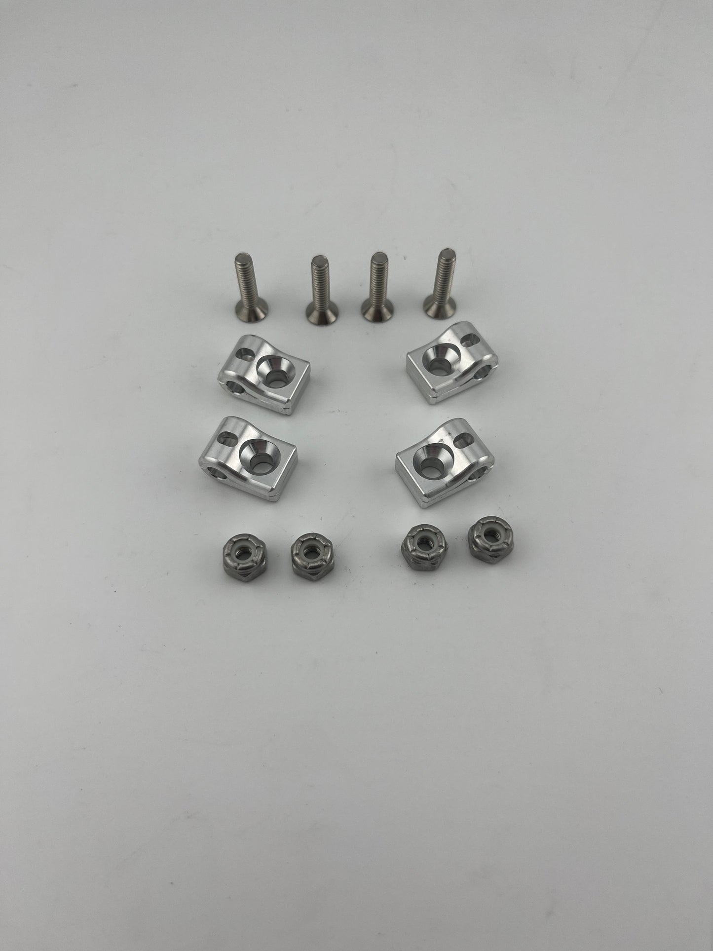 Pre-Drill (3/16) Single Two Piece Brake Line Clamp (4 pack)