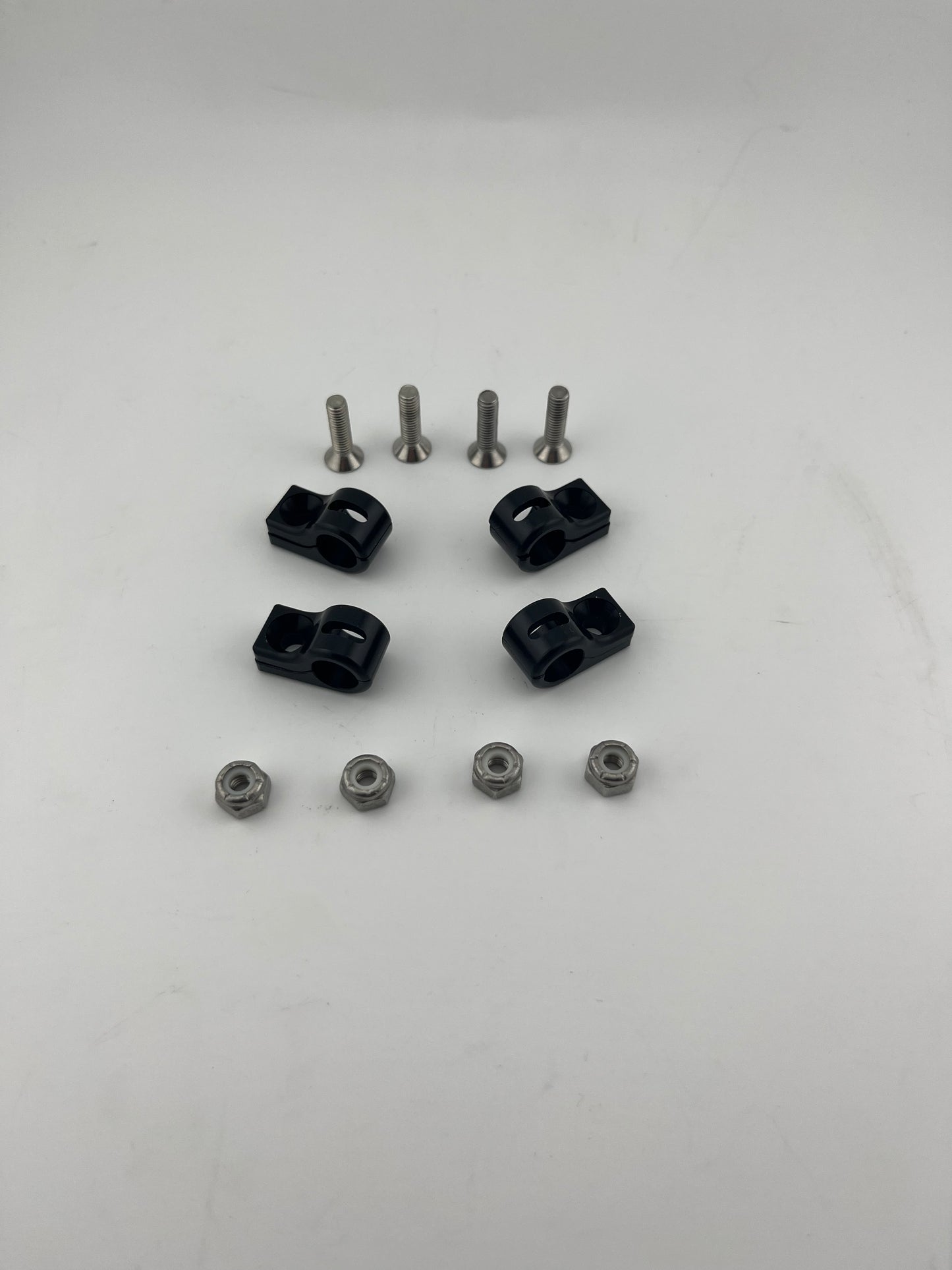 Pre-Drill (3/8) Single Two Piece Line Clamp (4 pack)