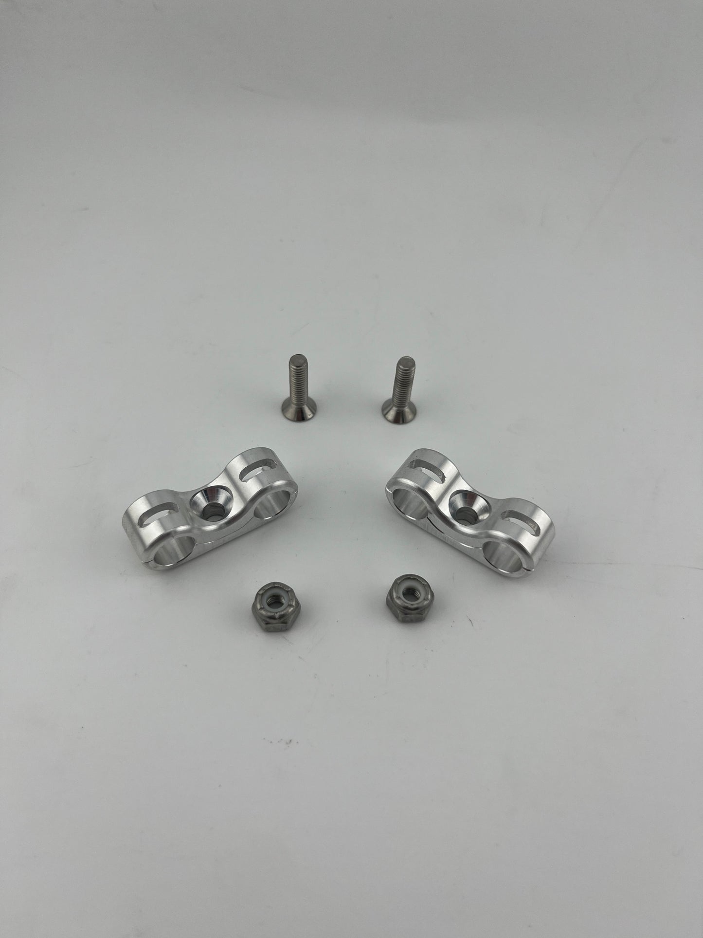 Pre-Drill (3/8) Double Two Piece Line Clamp (2 pack)