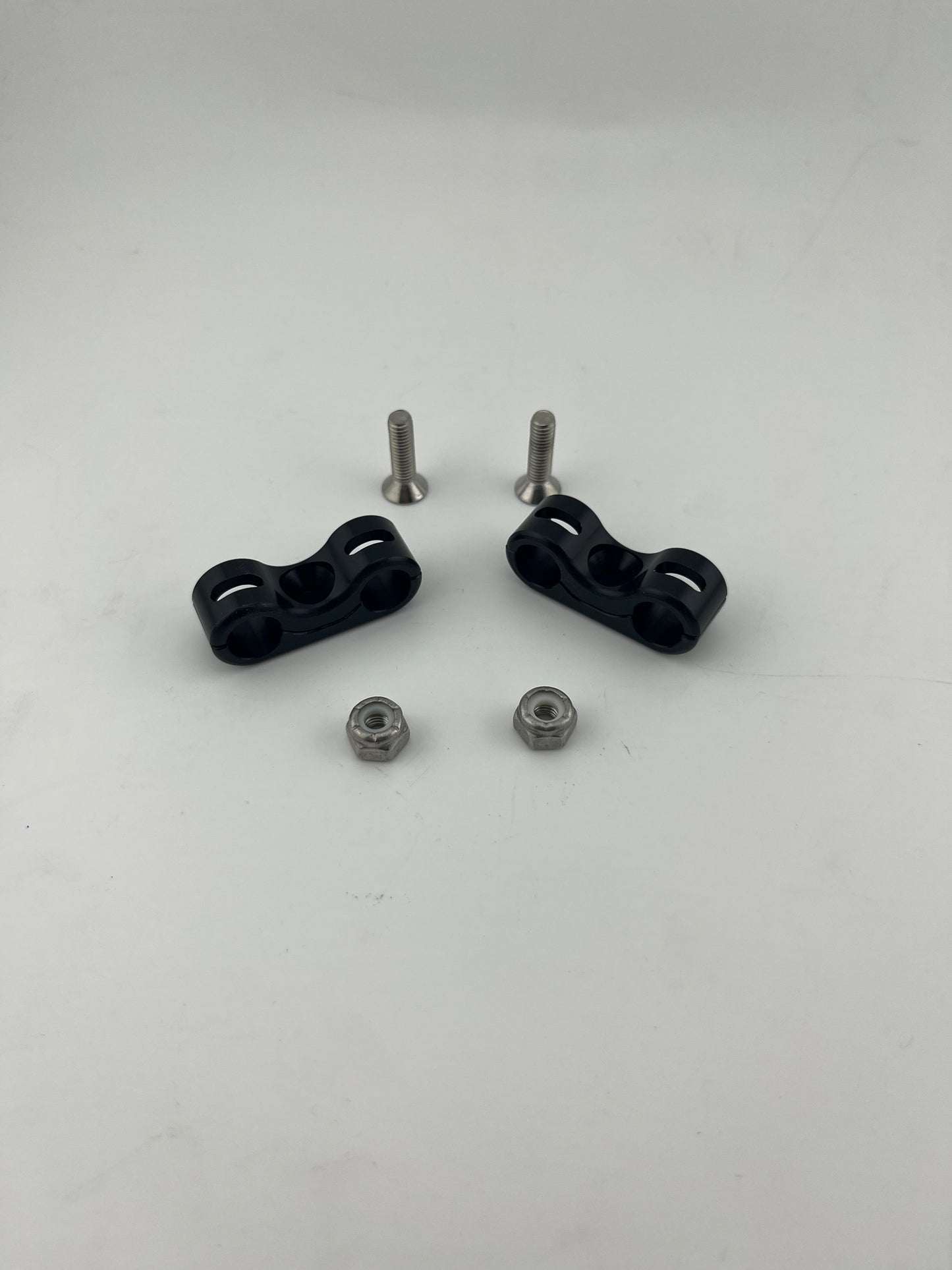 Pre-Drill (3/8) Double Two Piece Line Clamp (2 pack)