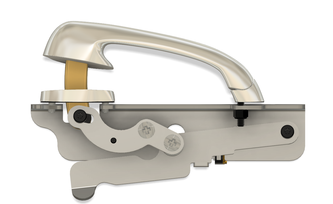 1964(Late)-1967 C2 Corvette Exterior pull Door handles !PRE ORDER! (set)