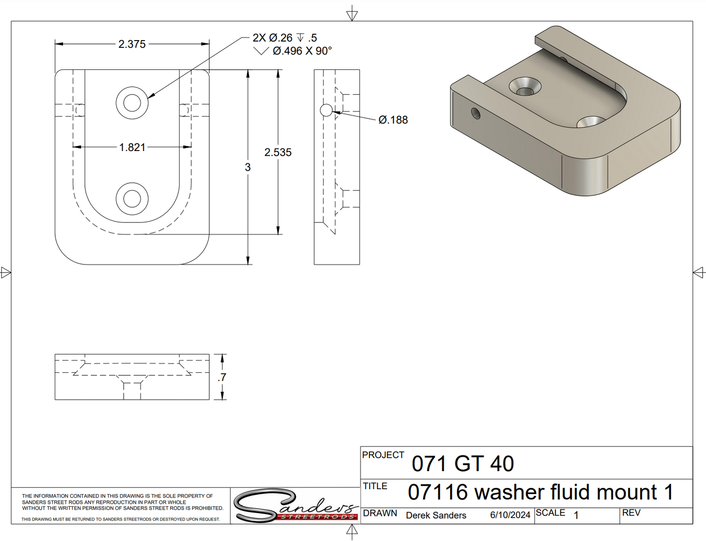 Aluminum Washer bottle