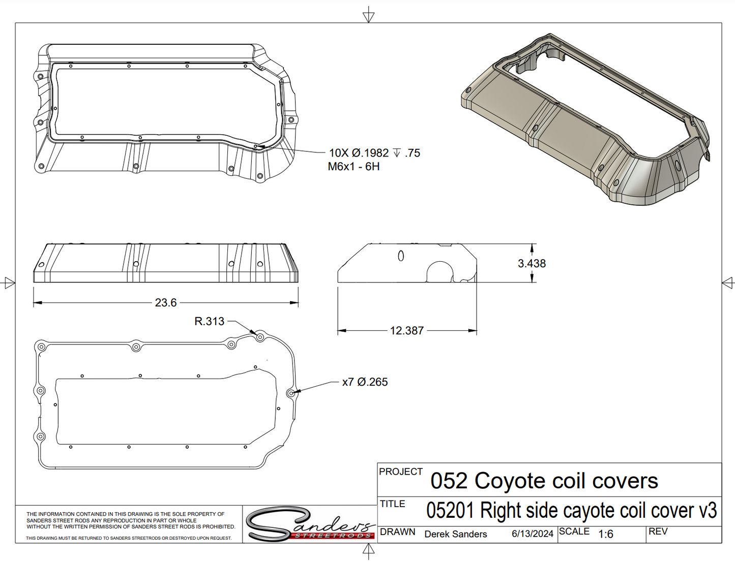 Gen 3 Coyote Coil covers