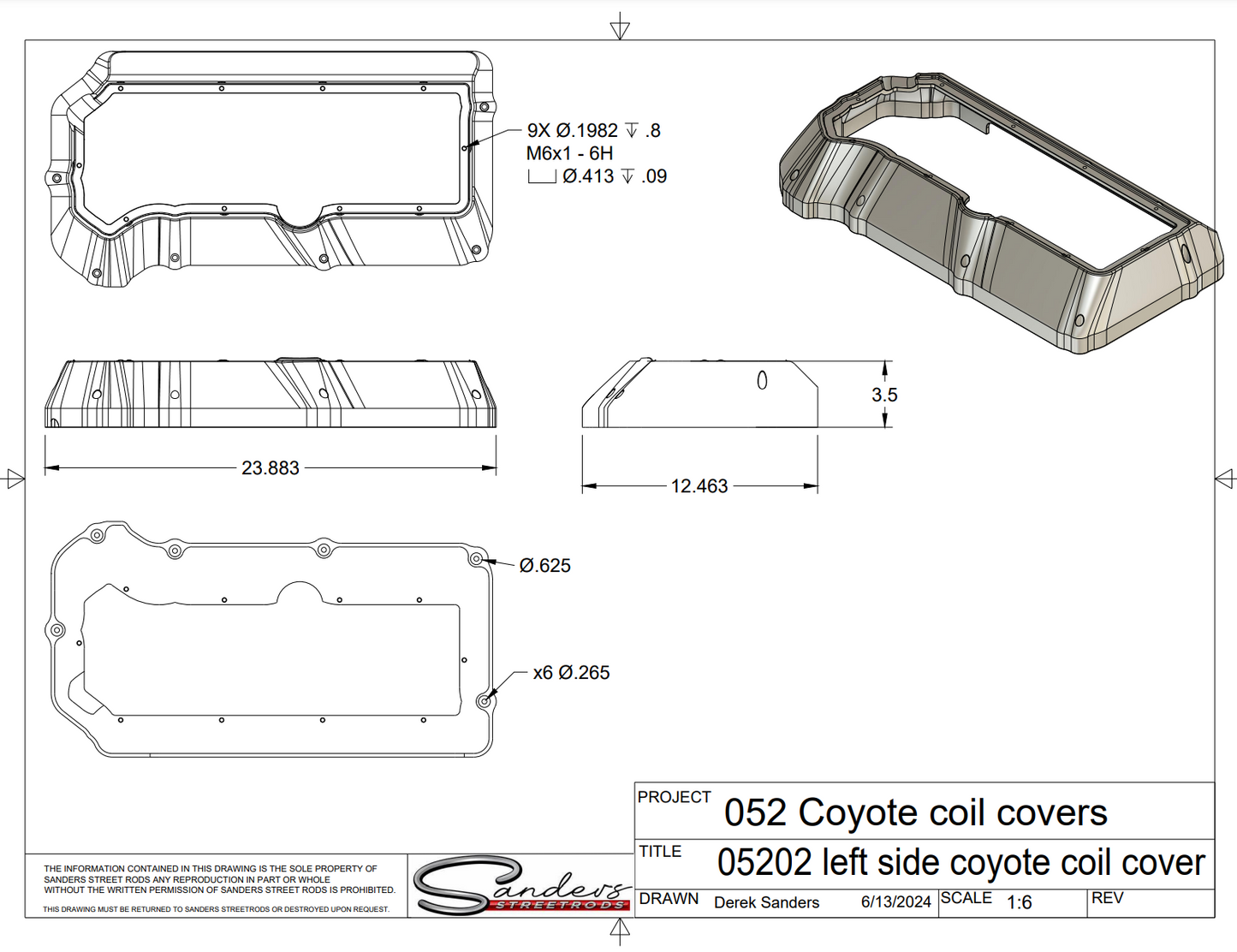 Gen 3 Coyote Coil covers